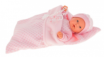 Кукла Мерсе в розовом в конверте озвученная 27 см 